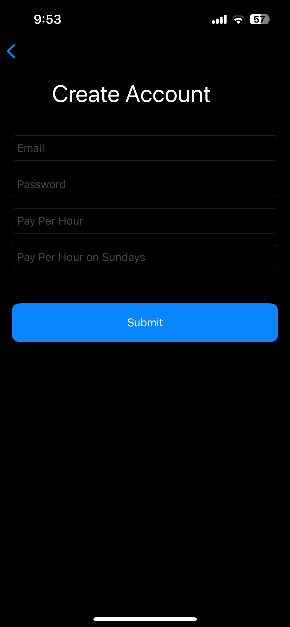 Wage Calculator Dashboard